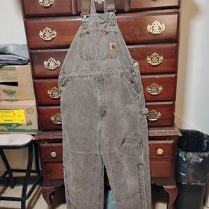 Carhartt Brown Overalls